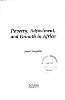 Tapa de Poverty, adjustment, and growth in Africa