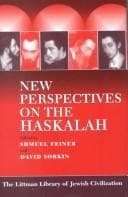 Tapa de New perspectives on the Haskalah