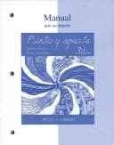 Tapa de Manual que acompaña Punto y aparte