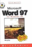 Tapa de Microsoft Word 97 for Windows 95 (Quicktorial Series)