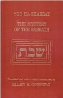 Tapa de Sod Ha-Shabbat (S U N Y Series in Judaica)