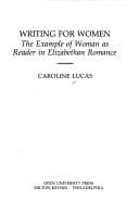 Tapa de Writing for women