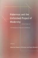 Tapa de Habermas and the unfinished project of modernity