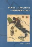 Tapa de Place and Politics in Modern Italy (University of Chicago Geography Research Papers)