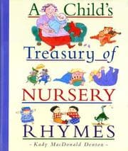 Tapa de A child's treasury of nursery rhymes