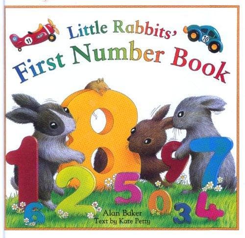 Tapa de Little Rabbit's first number book
