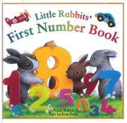 Tapa de Little Rabbit's first number book
