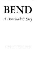Tapa de Big Bend; a homesteader's story