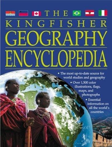 Tapa de The Kingfisher Geography Encyclopedia