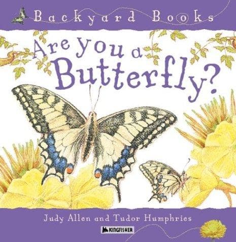 Tapa de Are you a Butterfly? (Backyard Books)
