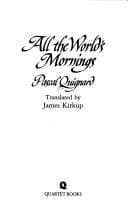 Tapa de All the World's Mornings