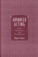 Tapa de Advanced acting