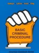 Tapa de Basic Criminal Procedure