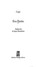 Tapa de Eva Peron