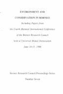 Tapa de Environment and Conservation in Borneo