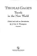 Tapa de Thomas Gage's Travels in the New World