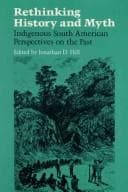 Tapa de Rethinking history and myth
