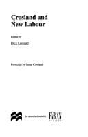Tapa de Crosland and New Labour