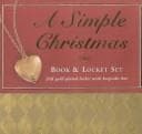 Tapa de A Simple Christmas Book and Locket Gift Set