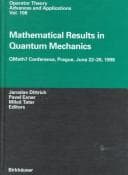 Tapa de Mathematical results in quantum mechanics