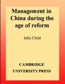 Tapa de Management in China During the Age of Reform