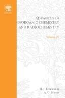 Tapa de Advances in inorganic chemistry and radiochemistry
