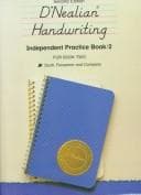 Tapa de D'Nealian Handwriting, Independent Practice/Grade 2
