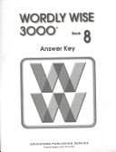 Tapa de Wordly Wise 3000 Grade 8 Answer Key