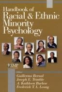 Tapa de Handbook of Racial & Ethnic Minority Psychology (Racial and Ethnic Minority Psychology Series, V. 4)