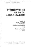 Tapa de Foundations of data organization
