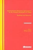 Tapa de International Business Agreements in the People's Republic of China:Readings and Materials