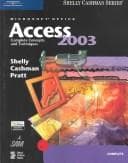 Tapa de Microsoft Office Access 2003