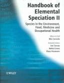 Tapa de Handbook of Elemental Speciation, 2 Volume Set