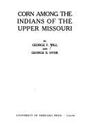 Tapa de Corn among the Indians of the Upper Missouri