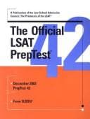 Tapa de The Official LSAT PrepTest 42 (Official LSAT PrepTest)