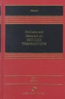 Tapa de Problems and Materials on Secured Transactions