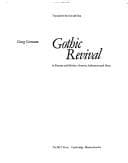 Tapa de Gothic Revival in Europe and Britain