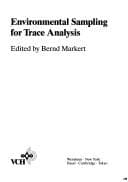 Tapa de Environmental Sampling for Trace Analysis