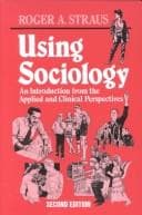 Tapa de Using Sociology