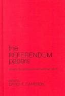Tapa de The Referendum Papers