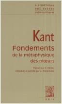Tapa de Emmanuel Kant