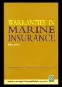 Tapa de Warranties in marine insurance