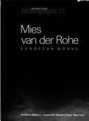 Tapa de Mies Van Der Rohe