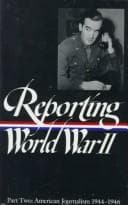 Tapa de Reporting World War II boxed set (The Library of America)