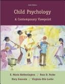 Tapa de Child psychology
