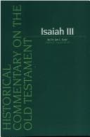 Tapa de Isaiah III.  Volume I / Isaiah 40-48