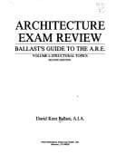 Tapa de Architecture Exam Review