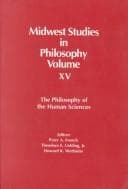 Tapa de The Philosophy of the human sciences