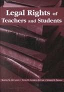 Tapa de Legal Rights of Teachers and Students