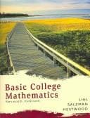 Tapa de Basic College Mathematics, My Math Lab